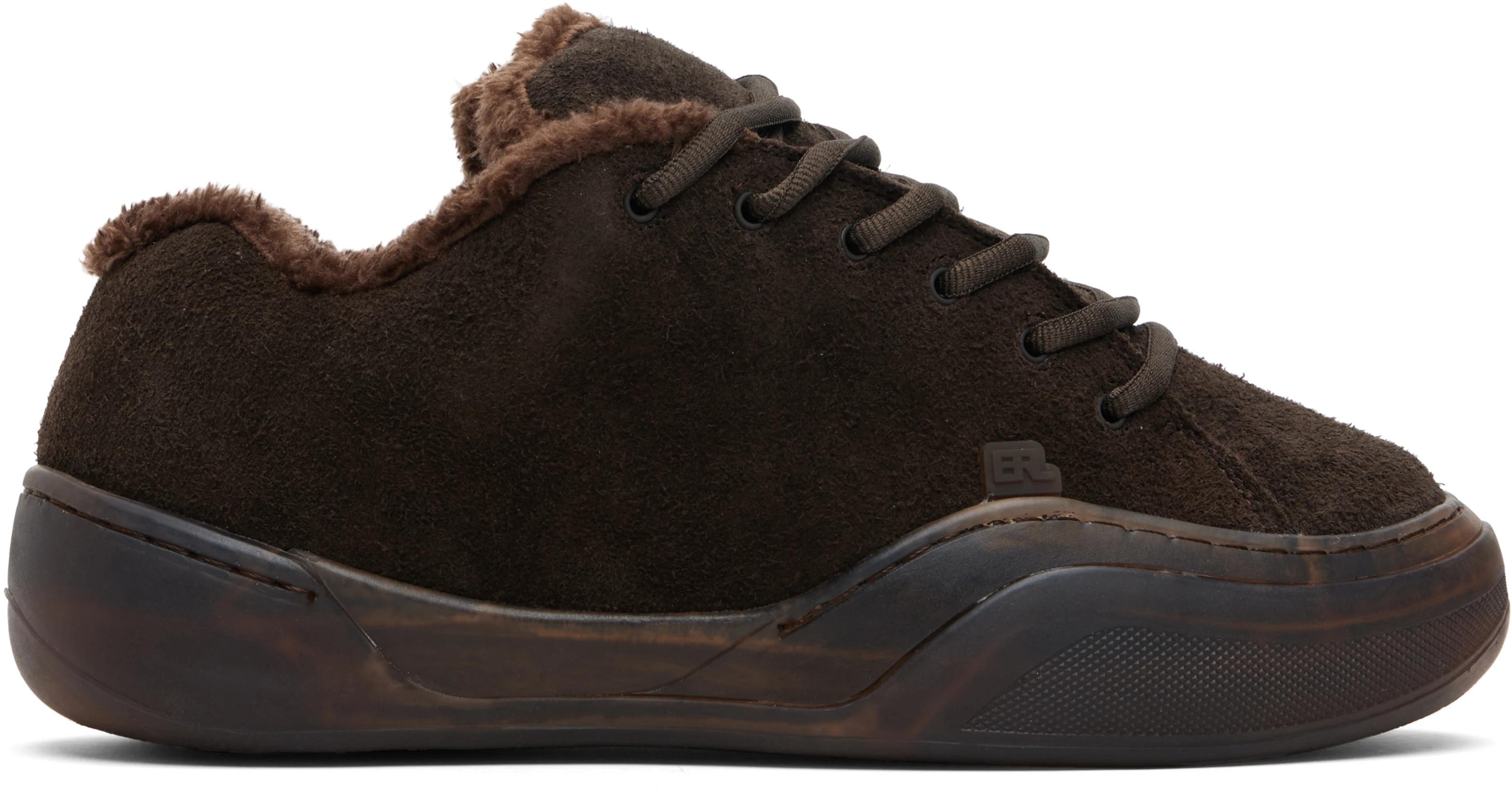 Brown Vamp Sneakers by ERL