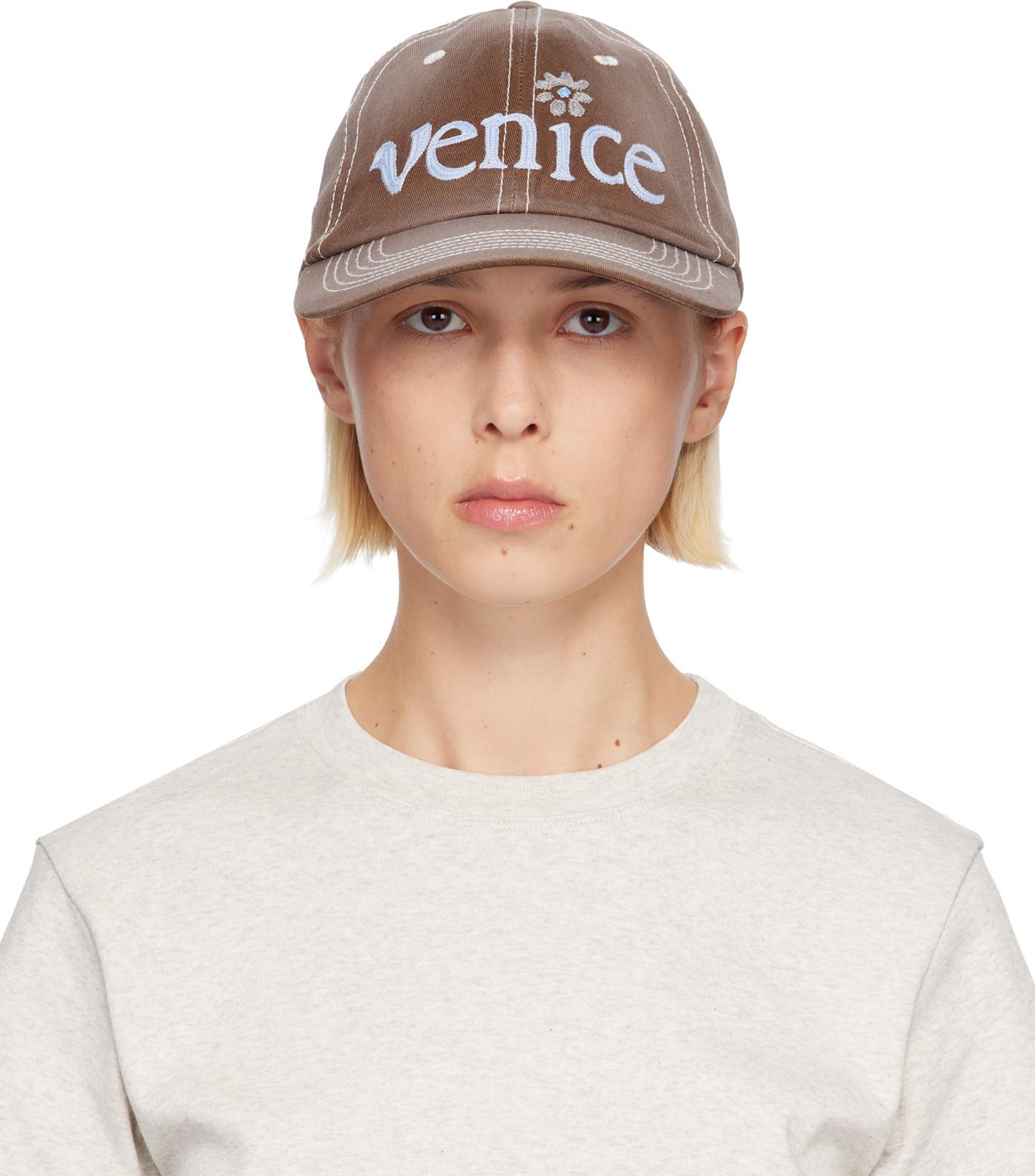 Brown 'Venice' Cap by ERL