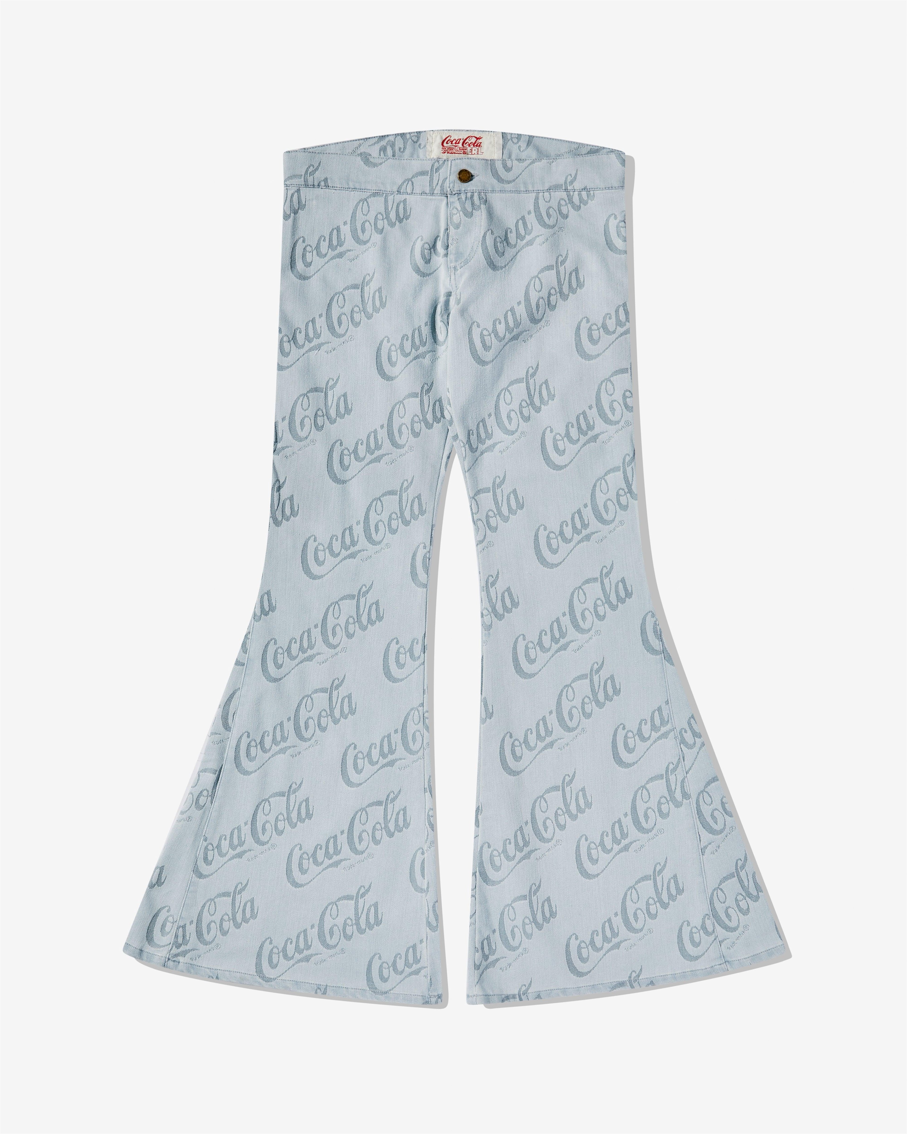 ERL -  Coca Cola Jacquard Denim Flare Pant - (Grey) by ERL