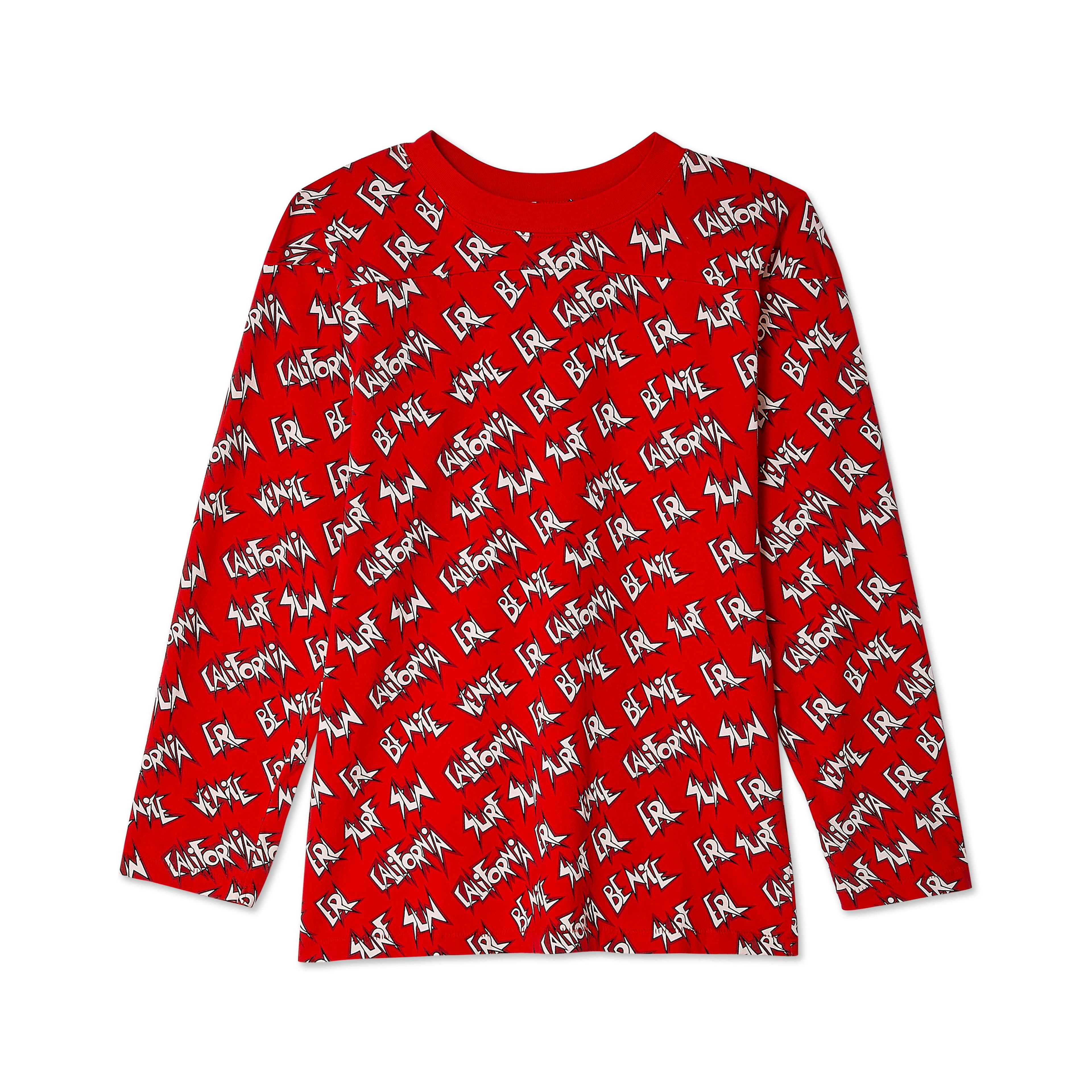 ERL - Kid's Sunscreen Waffle Shirt - (Red) by ERL