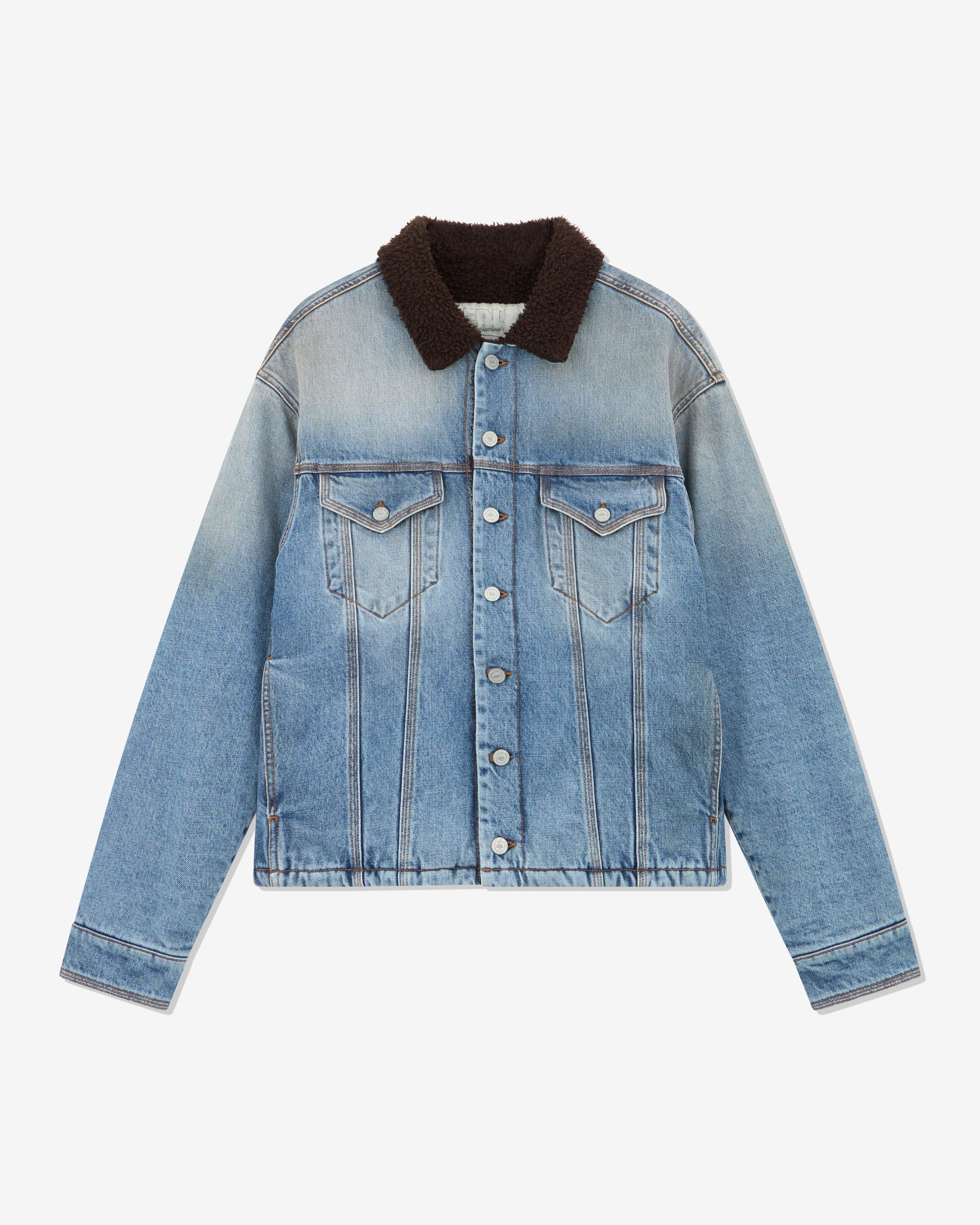 ERL - Men's Breakwater Wash Denim Jacket - (Blue) by ERL