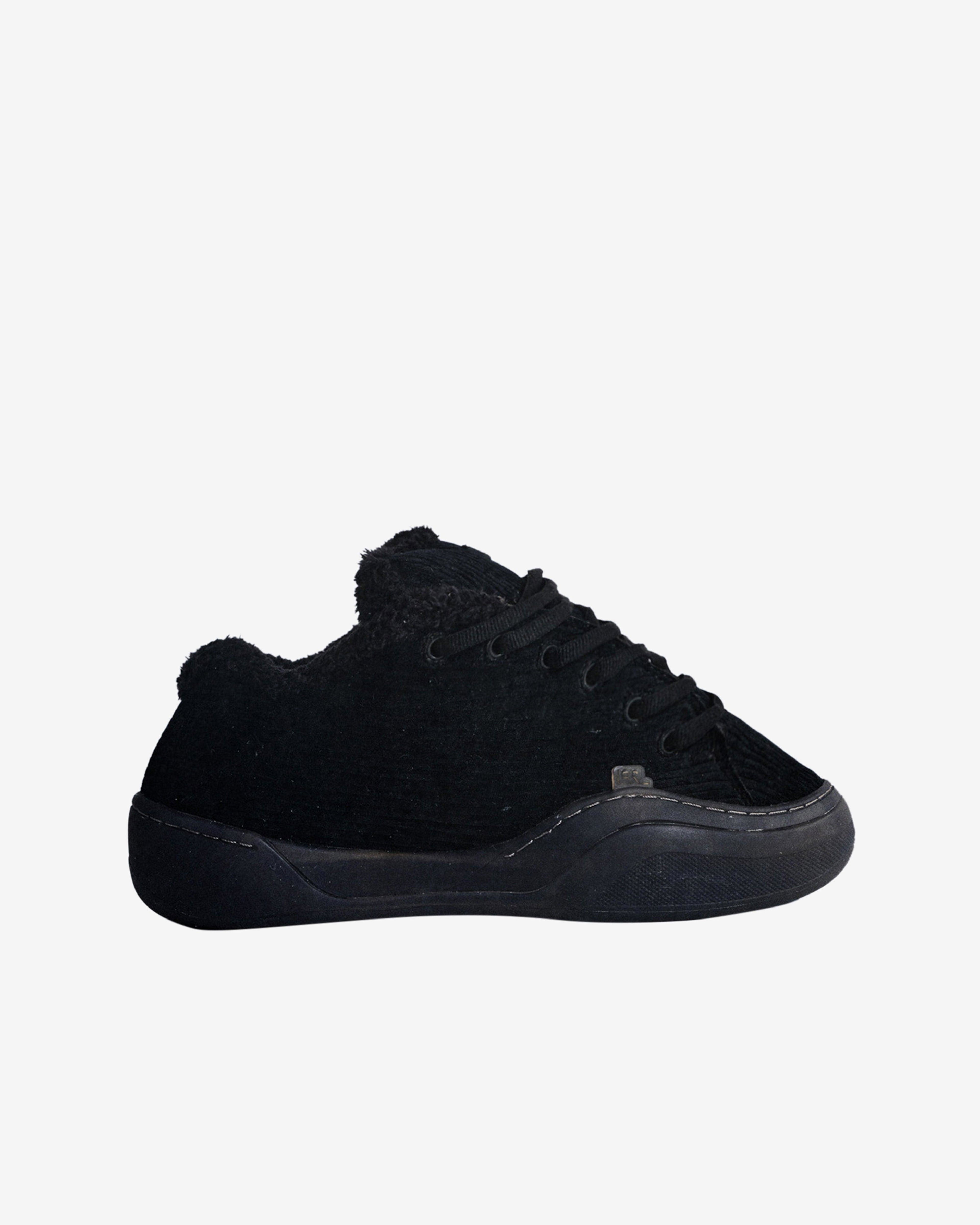 ERL - Men's Corduroy Vamp Sneakers - (Pirate Black) by ERL
