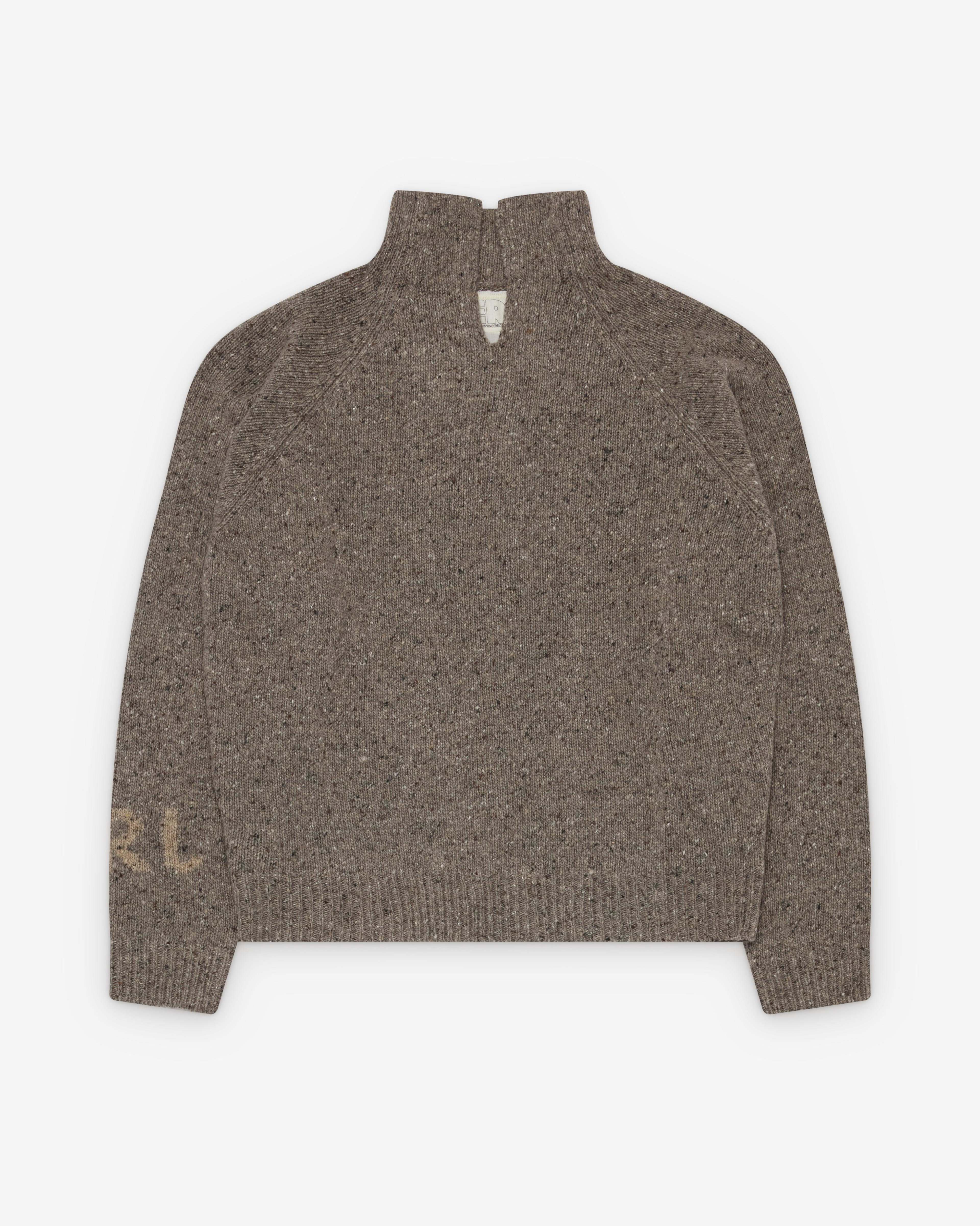ERL - Men's High Neck Sweater - (Grey) by ERL
