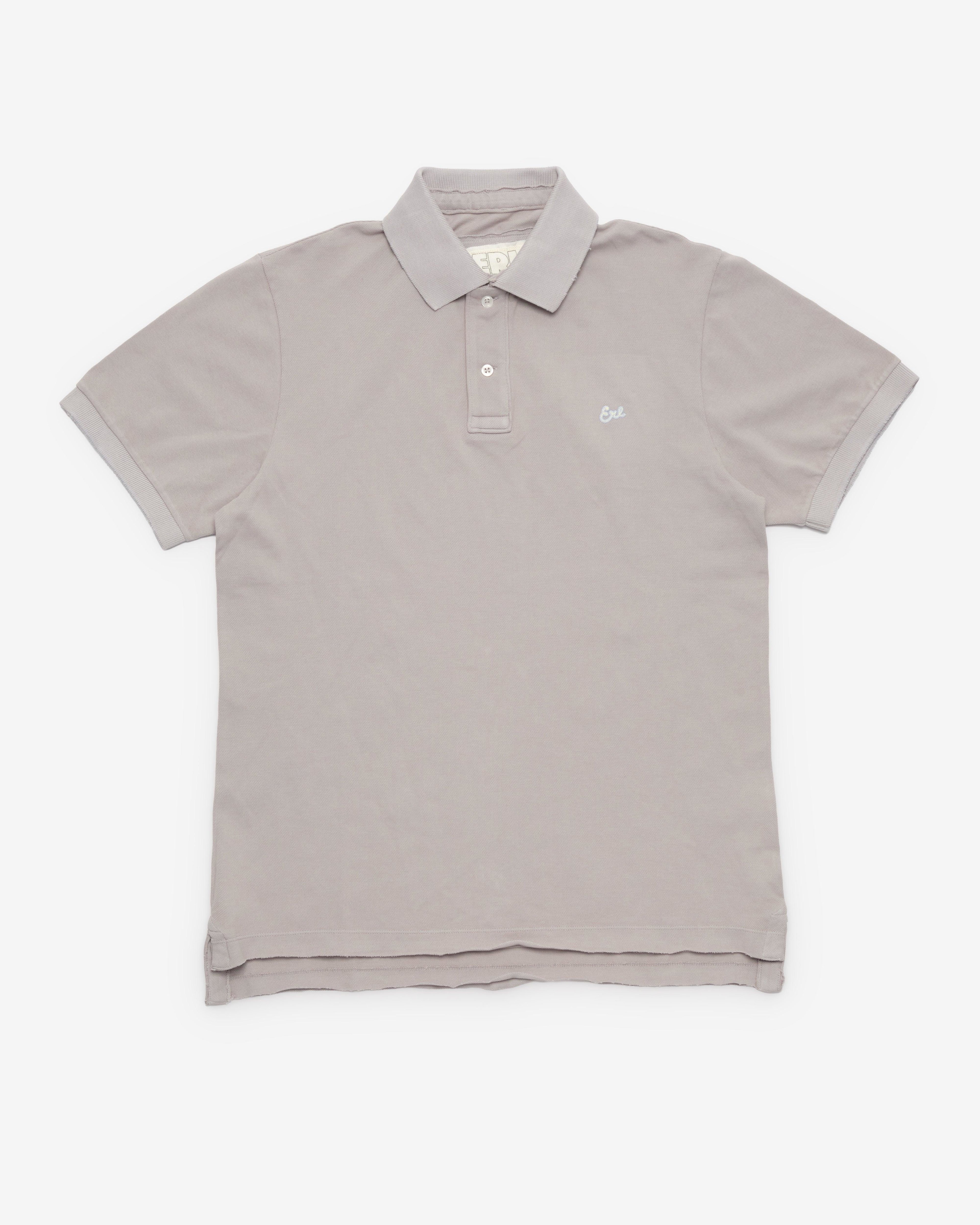 ERL - Men's Polo Tee - (Grey) by ERL