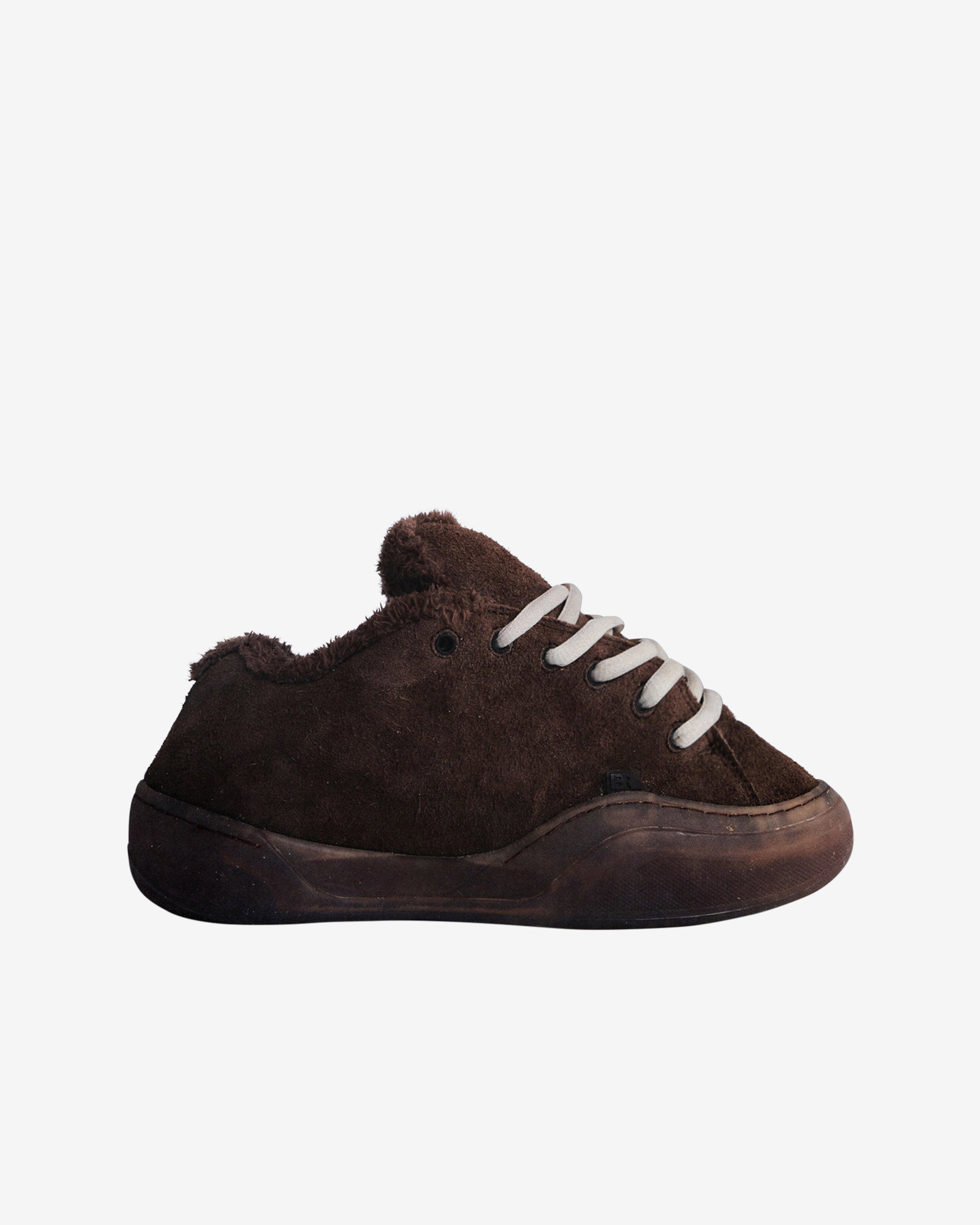 ERL - Men's Suede Vamp Sneakers - (Mud) by ERL