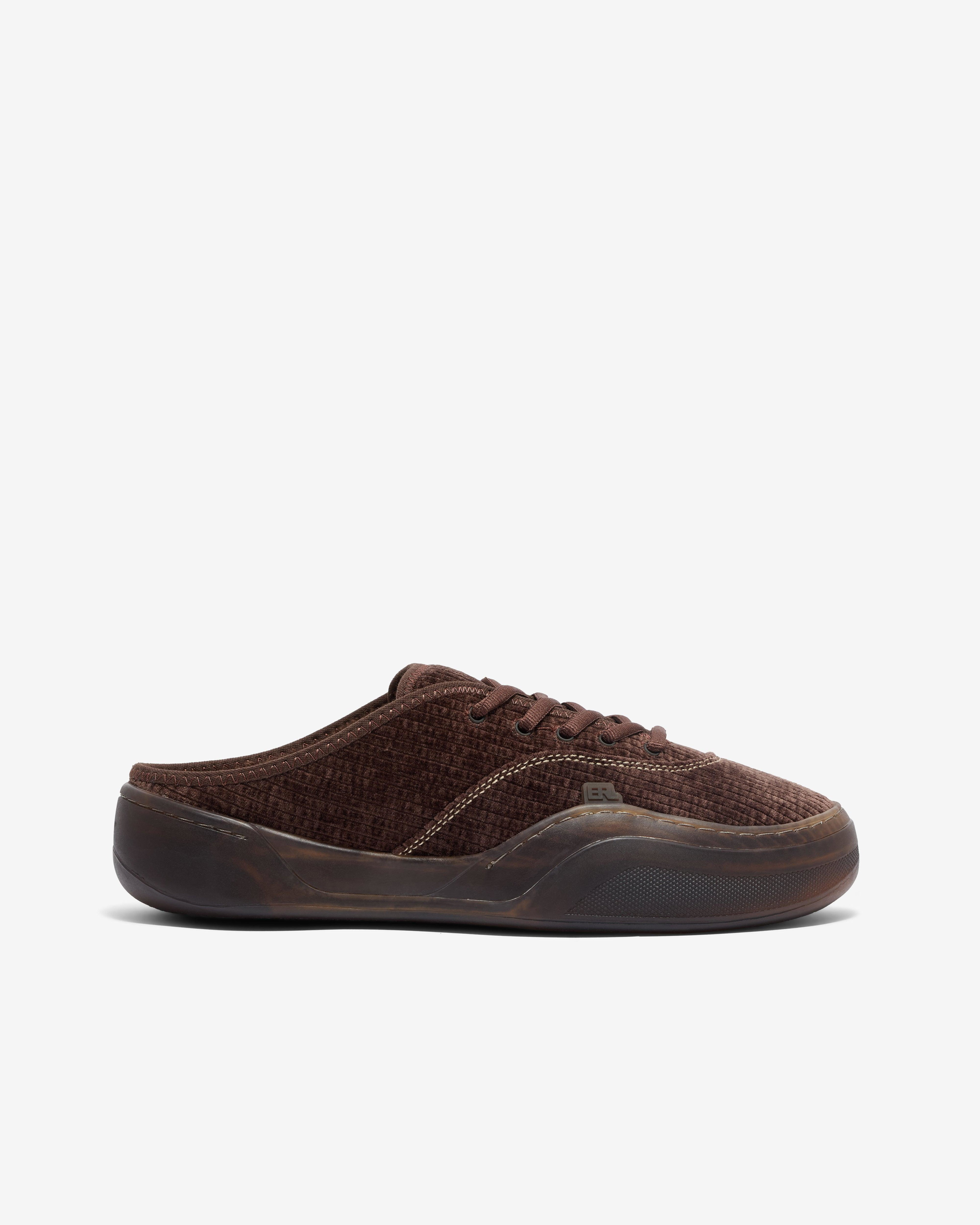 Erl - Corduroy Camino Sneaker - (Mud) by ERL