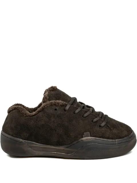 Vamp faux-fur trim sneakers by ERL