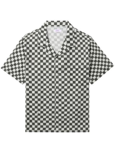 checked short-sleeve shirt by ERL