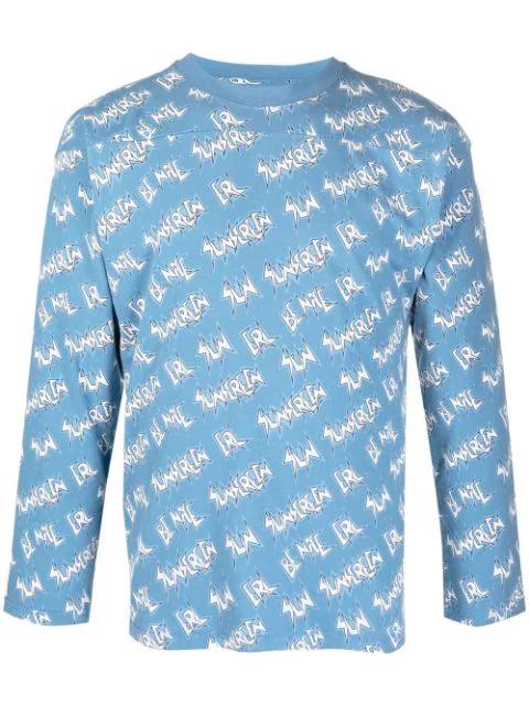 graphic-print long-sleeve T-shirt by ERL