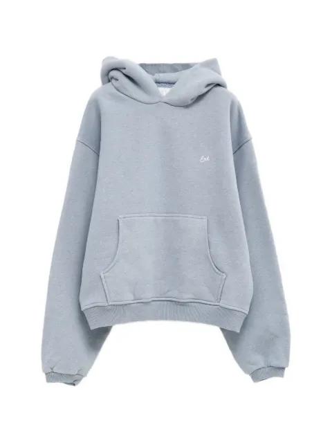 heathered-knit hoodie by ERL