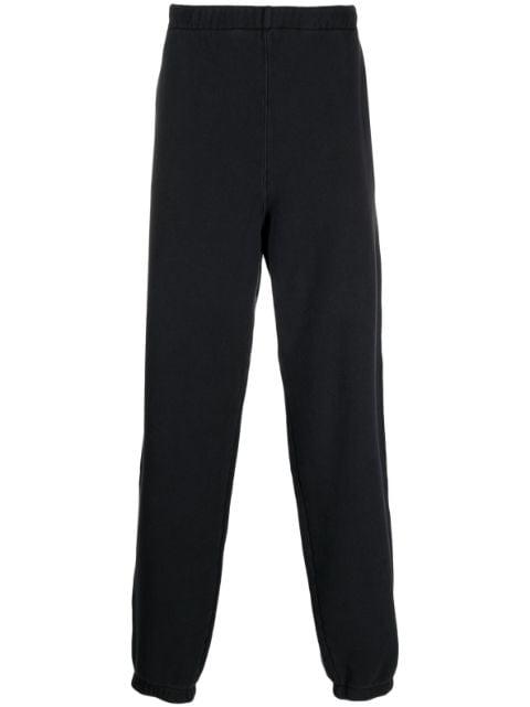 jersey-fleece cotton track pants by ERL