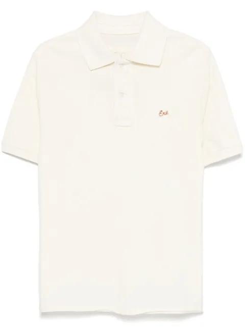 logo-patch polo shirt by ERL