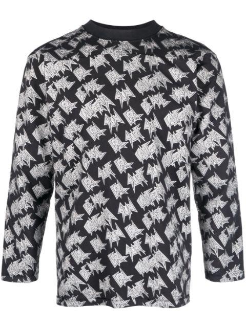 logo-print long-sleeved T-shirt by ERL
