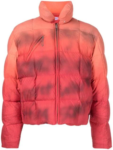padded gradient-effect jacket by ERL
