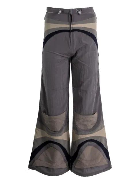panelled drawstring trousers by ERL