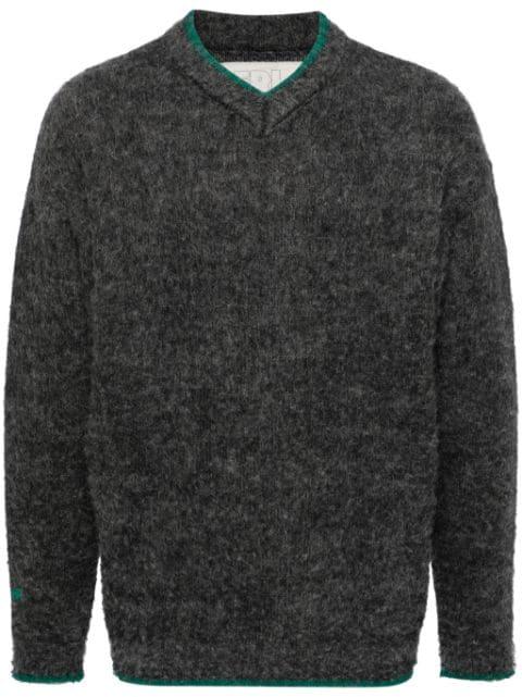 pilling overwashed jumper by ERL