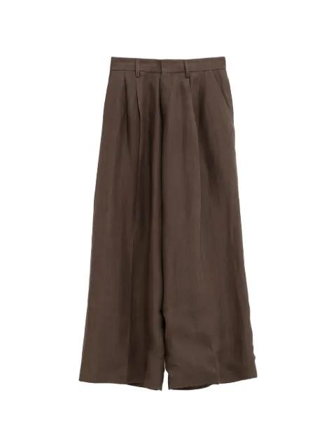 pleated trousers by ERL