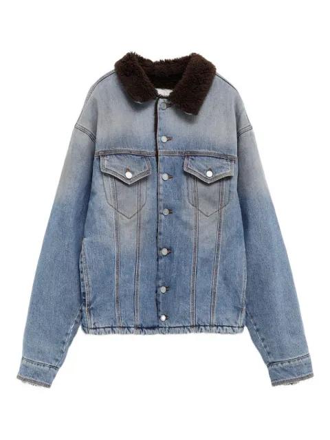 shearling collar pocket jacket by ERL