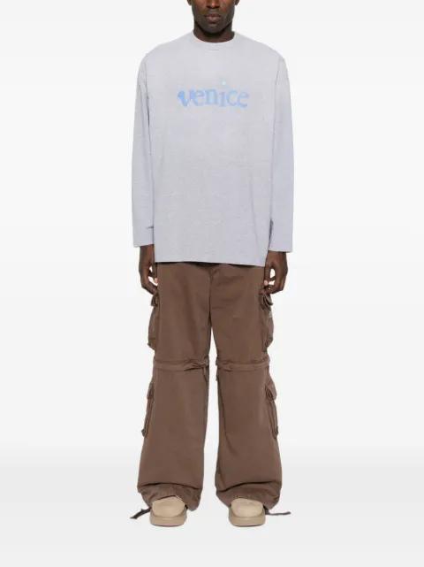 text-print long-sleeve T-shirt by ERL