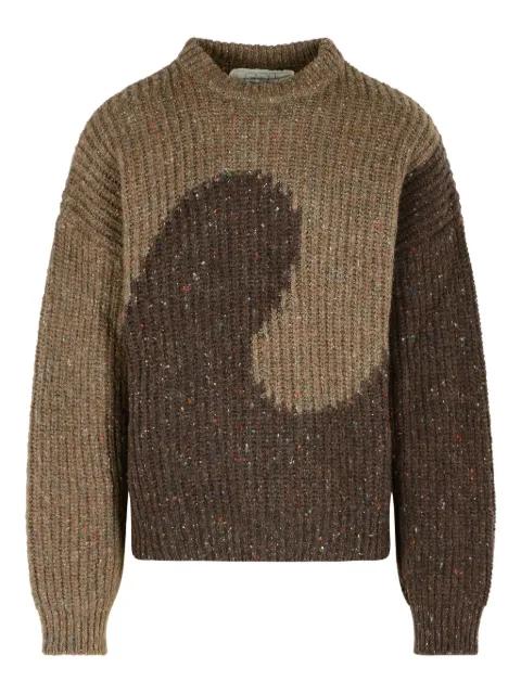 two-tone long-sleeve sweater by ERL