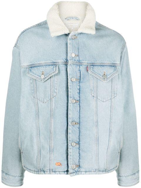 x Levi's Sherpa Trucker denim jacket by ERL