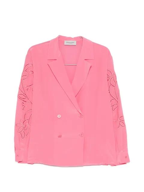 cutout double-breasted jacket by ERMANNO FIRENZE