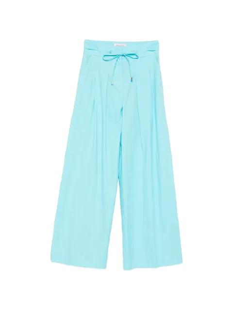 drawstring pleated trousers by ERMANNO FIRENZE
