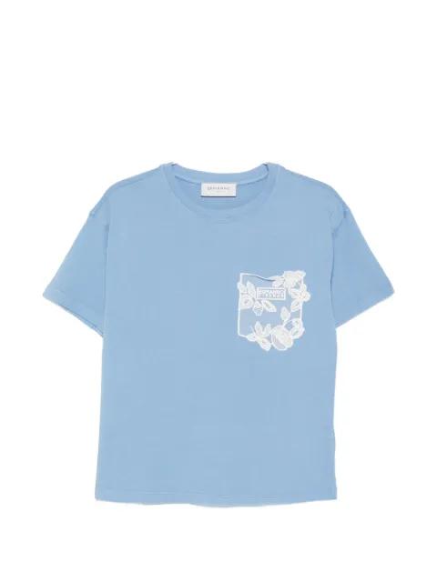 floral-pocket T-shirt by ERMANNO FIRENZE