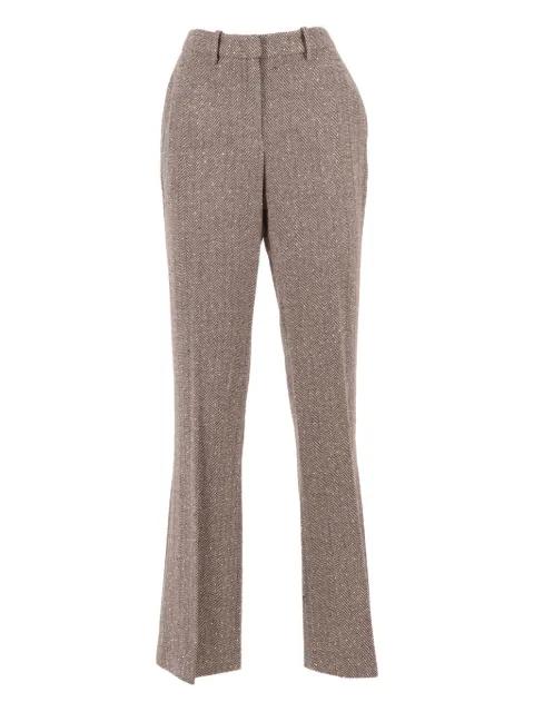 herringbone trousers by ERMANNO FIRENZE