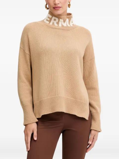high-neck long-sleeve sweater by ERMANNO FIRENZE