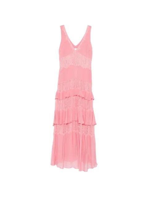 lace tiered dress by ERMANNO FIRENZE