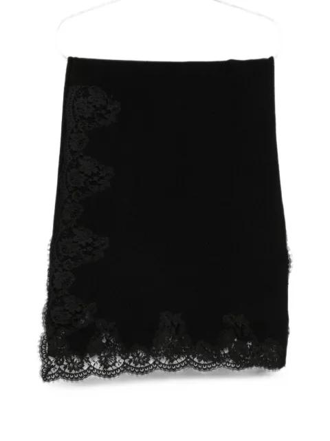 lace-trim scarf by ERMANNO FIRENZE