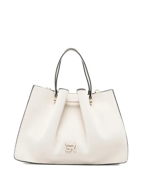 large Anora logo-plaque tote bag by ERMANNO FIRENZE