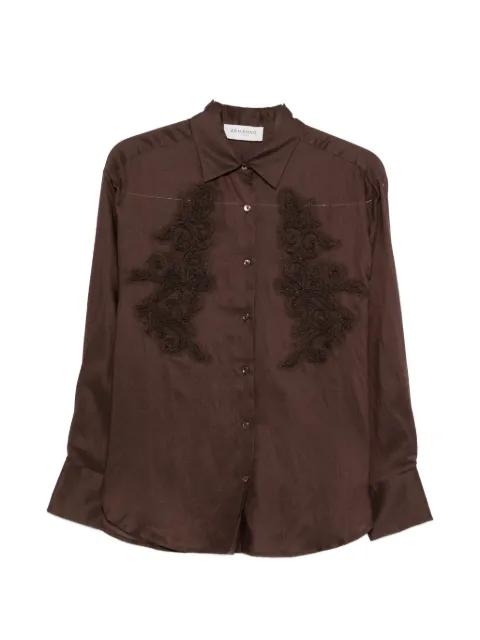long-sleeve embellished shirt by ERMANNO FIRENZE