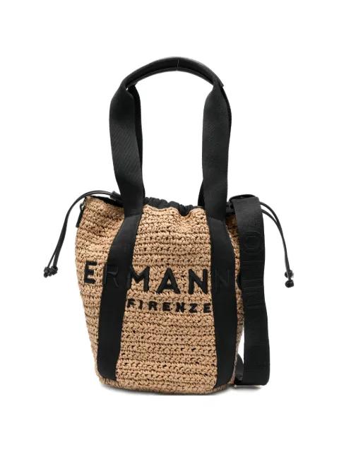 medium logo bucket bucket bag by ERMANNO FIRENZE