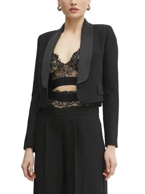 satin-lapel jacket by ERMANNO FIRENZE