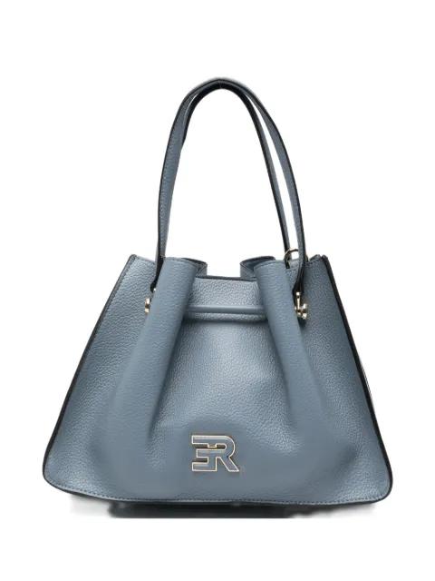 small Anora logo-plaque grained-leather tote bag by ERMANNO FIRENZE