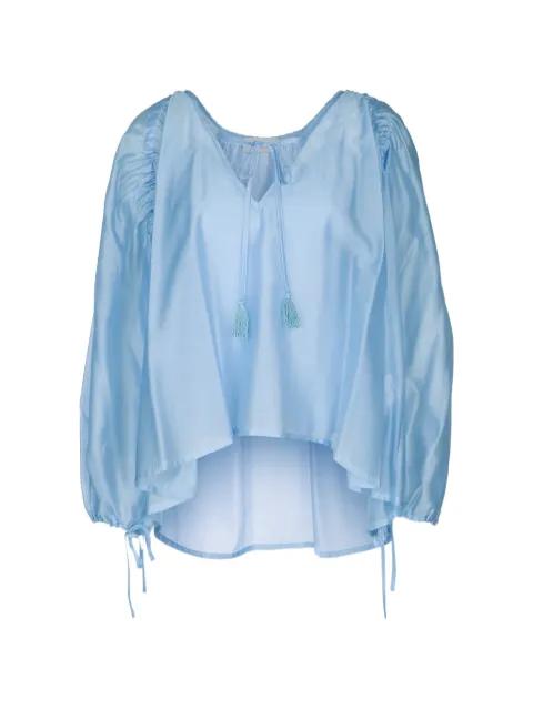 tassel-detail blouse by ERMANNO FIRENZE