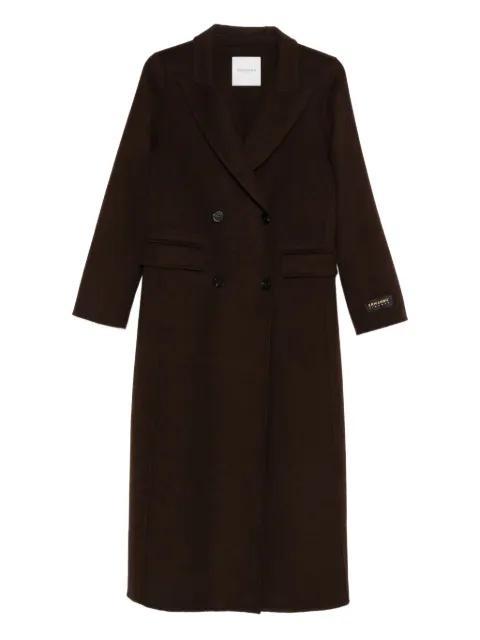 wool-blend double breasted coat by ERMANNO FIRENZE