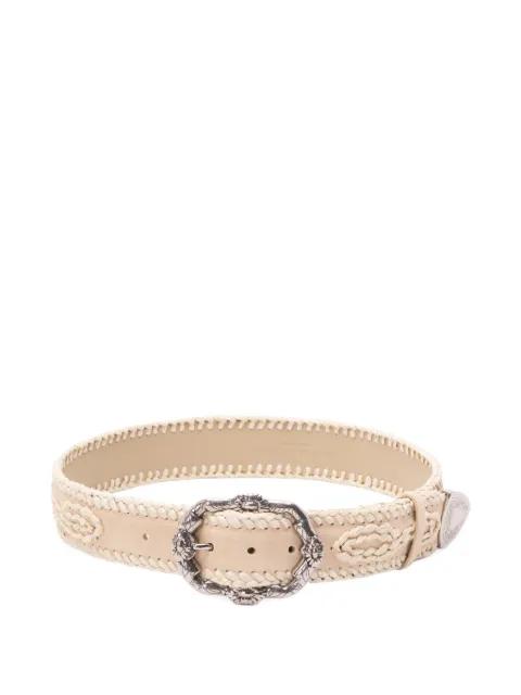 Majarobuckle-fastening belt by ERMANNO SCERVINO