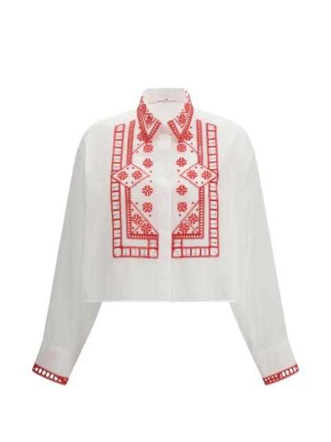 Manjaro embroidered shirt by ERMANNO SCERVINO