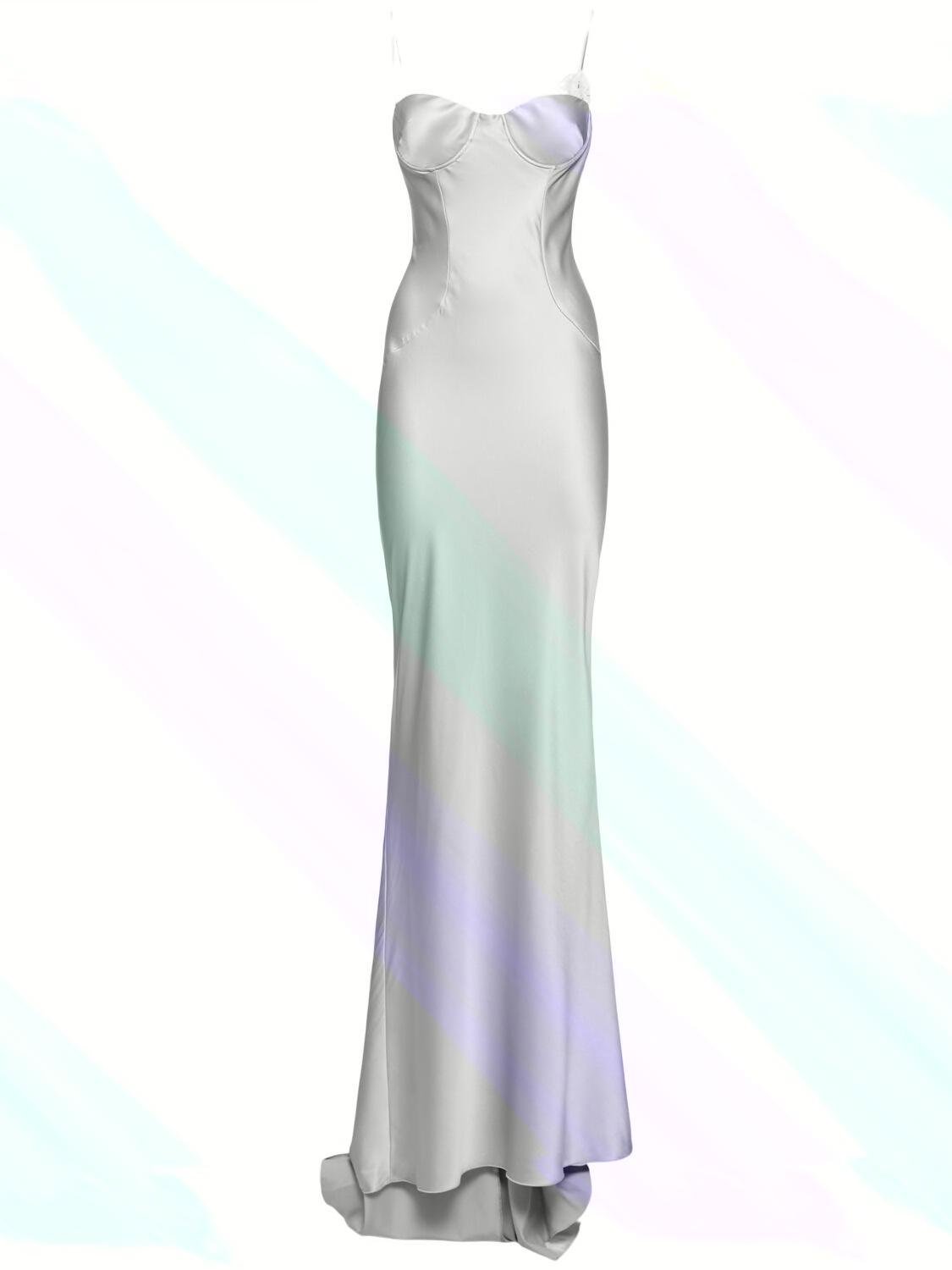 Silk Maxi Slip Dress by ERMANNO SCERVINO