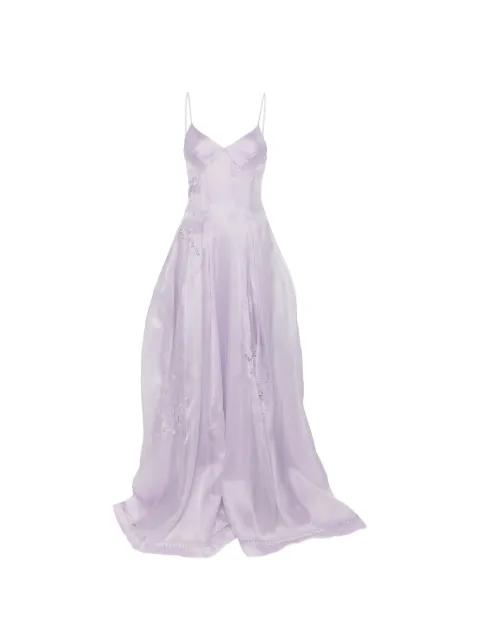 appliqué maxi dress by ERMANNO SCERVINO