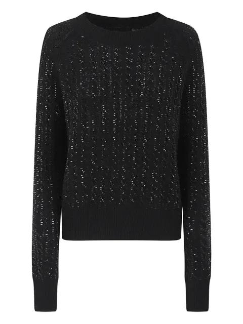 beaded wool sweater by ERMANNO SCERVINO beaded wool sweater by ERMANNO SCERVINO