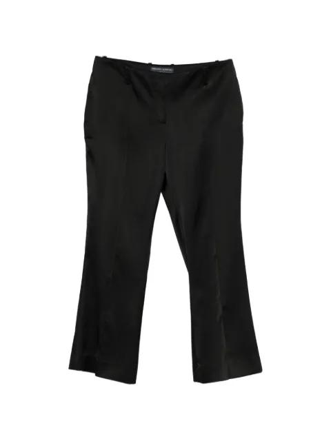 black flared trousers by ERMANNO SCERVINO
