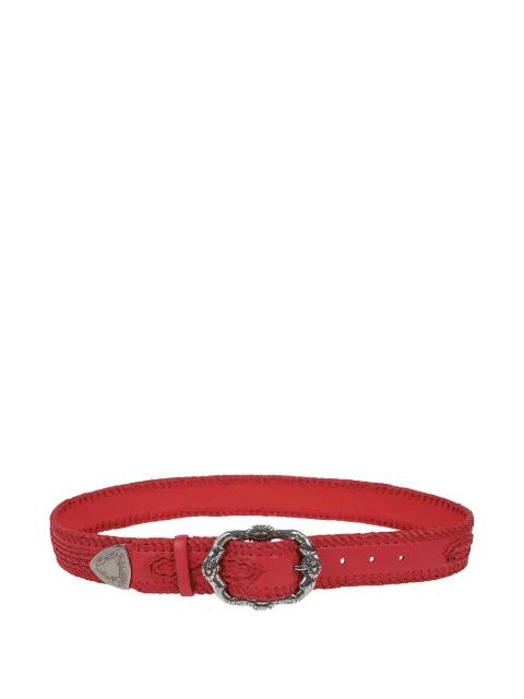 braided floral-buckle belt by ERMANNO SCERVINO