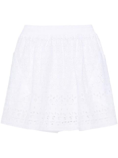 broderie-anglaise mini skirt by ERMANNO SCERVINO