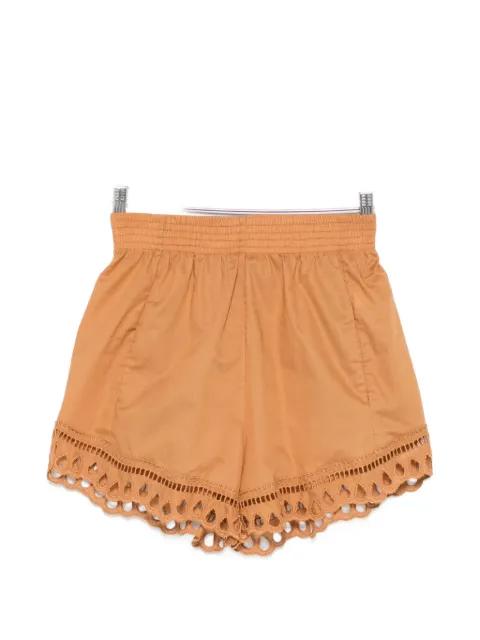 broderie-anglaise shorts by ERMANNO SCERVINO