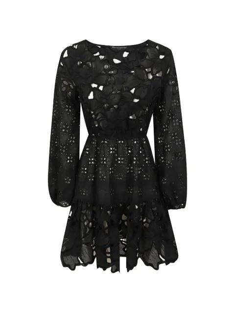broderie-anglaise tiered dress by ERMANNO SCERVINO