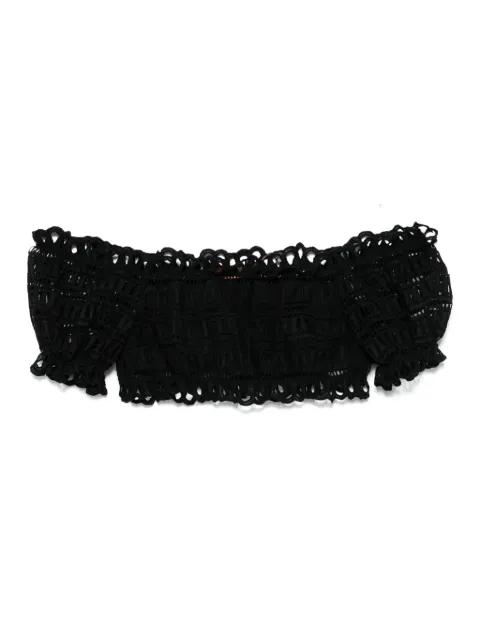 broderie anglaise top by ERMANNO SCERVINO